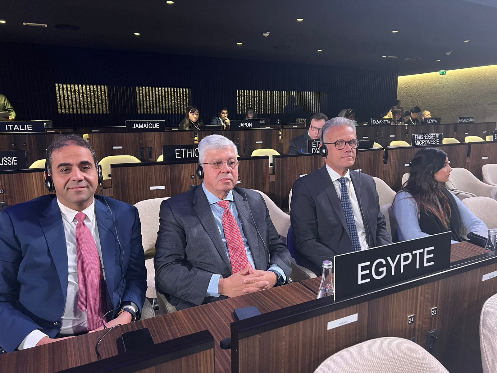 وزير التعليم العالي يلقي كلمة مصر في الدورة ٤٢ للمؤتمر العام لليونسكو 