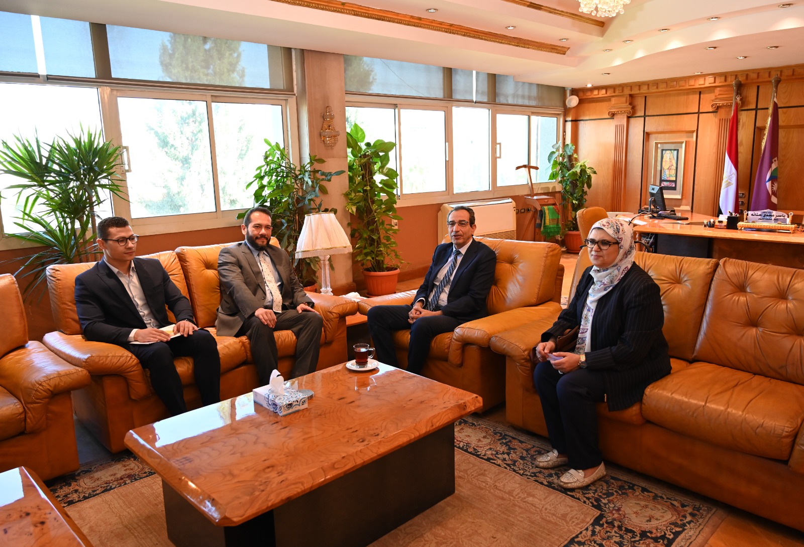 جامعة الفيوم: يوم ثقافي كولومبي بكلية الألسن 