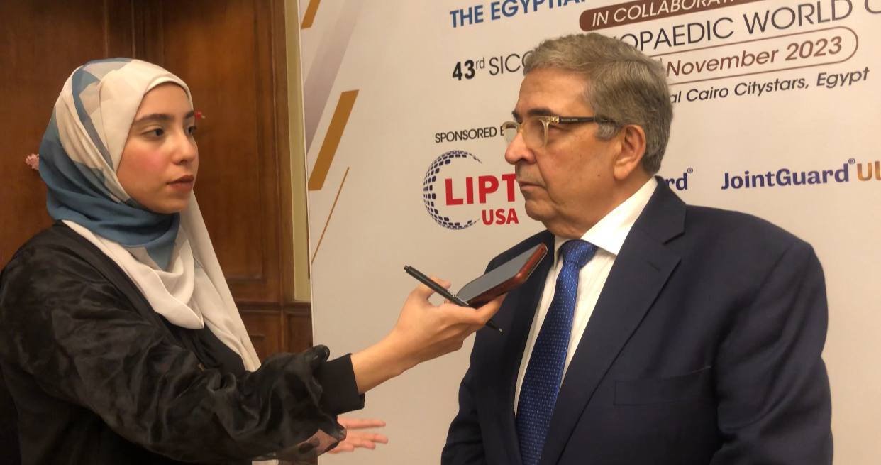هاني الموافي : نستخدم الـ AI في إصلاح تشوهات العظام في مصر