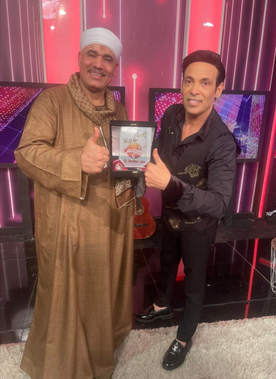 سعد الصغير يستضيف نجم الموال هاني الصعيدي ويغني لأم كلثوم 