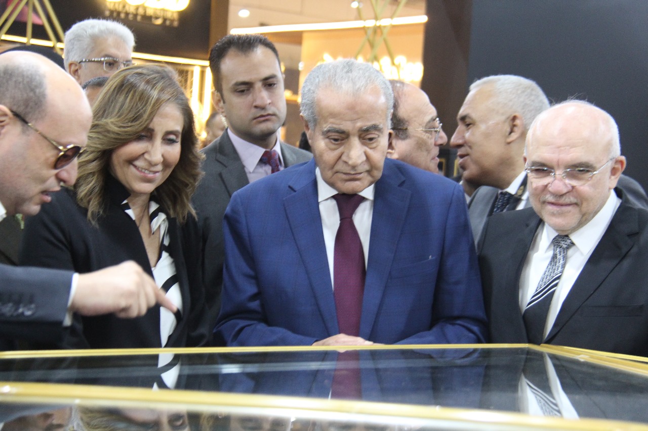 المصيلحي و سمير يفتتحا النسخة الثالثة من المعرض الدولي للذهب و المجوهرات ” نبيو”