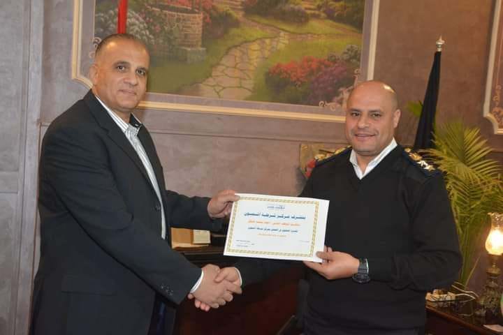 تكريم الأستاذ أحمد سعيد هيكل لبلوغ سن المعاش