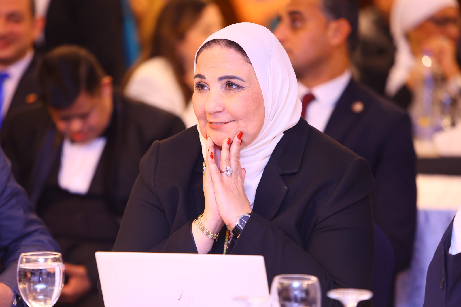 القباج تشهد مراسم إشهار أول نادى روتارى للصم وضعاف السمع بالمنطقة الروتارية