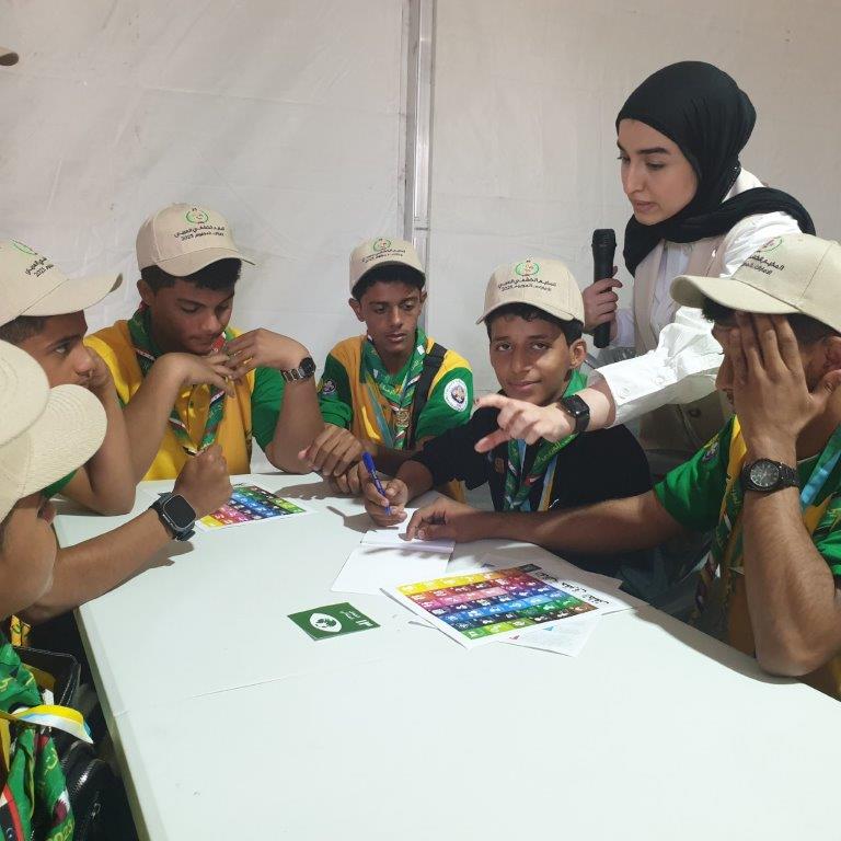 المجلس العربي للطفولة والتنمية يشارك في المخيم الكشفي العربي رقم 33 بدبي