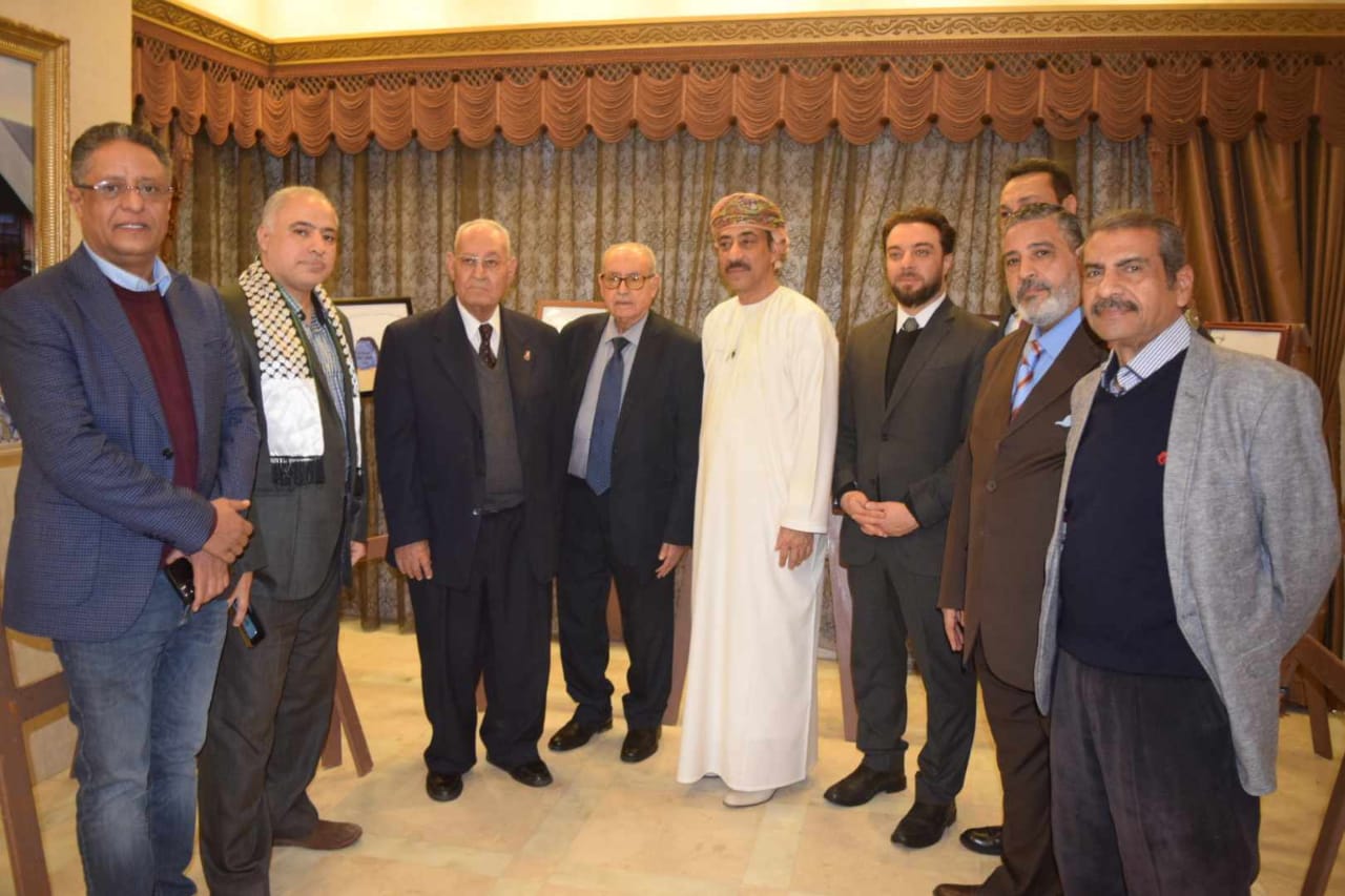 فلسطين تتصدر المشهد في احتفالية اللغة العربية بسفاره سلطنه عمان