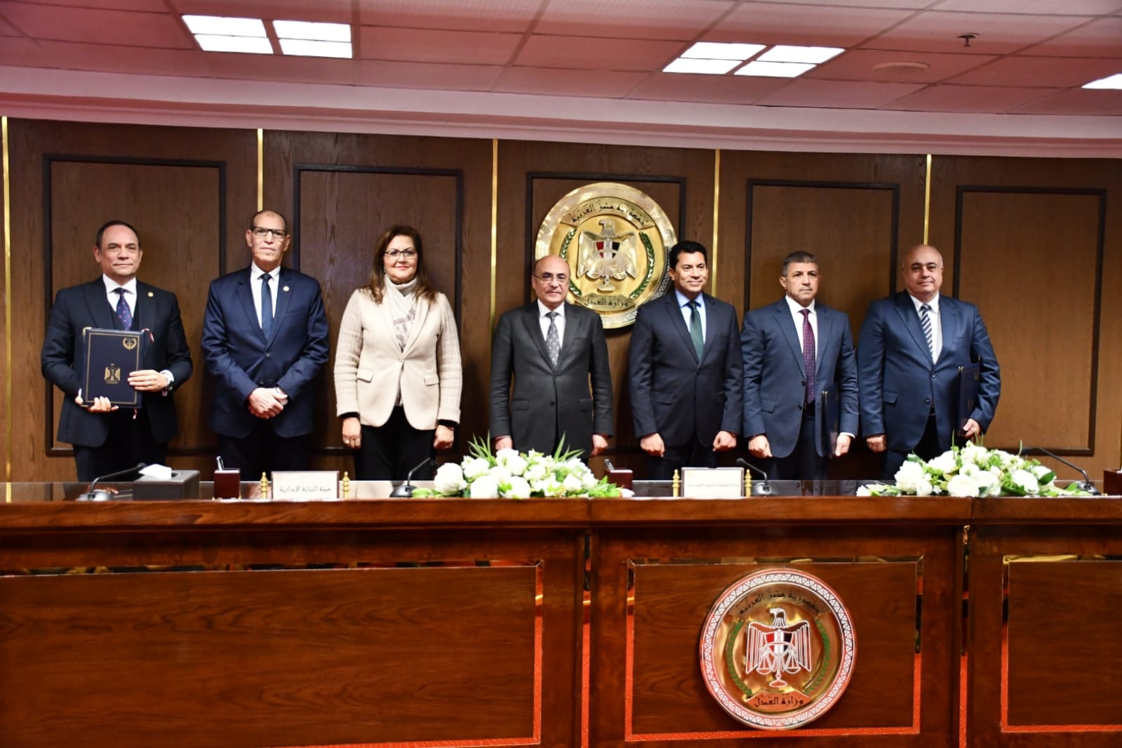 الشباب والرياضة والتخطيط والتنمية الاقتصادية والنيابة الادارية يوقعون بروتوكول تعاون لتطبيق نظام التصويت الالكترونى فى انتخابات الهيئات الشبابية والرياضية