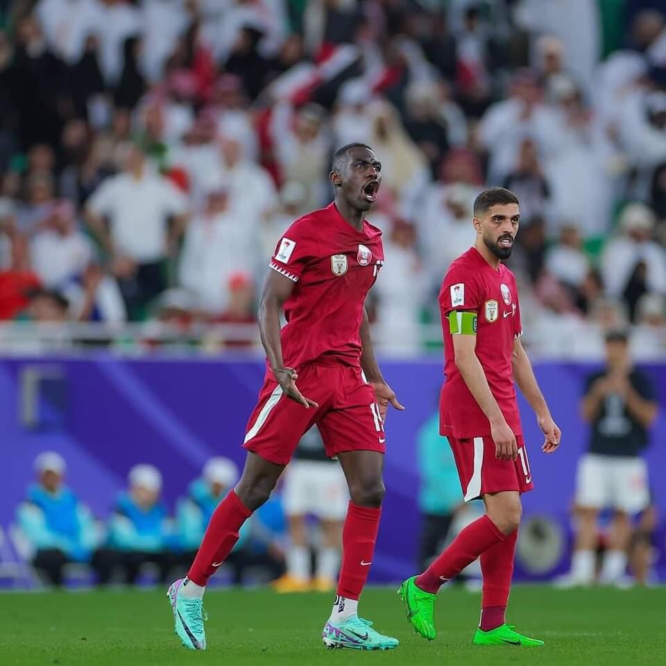 نهائي عربي آسيوى قطر تهزم إيران وتصعد لنهائي أسيا