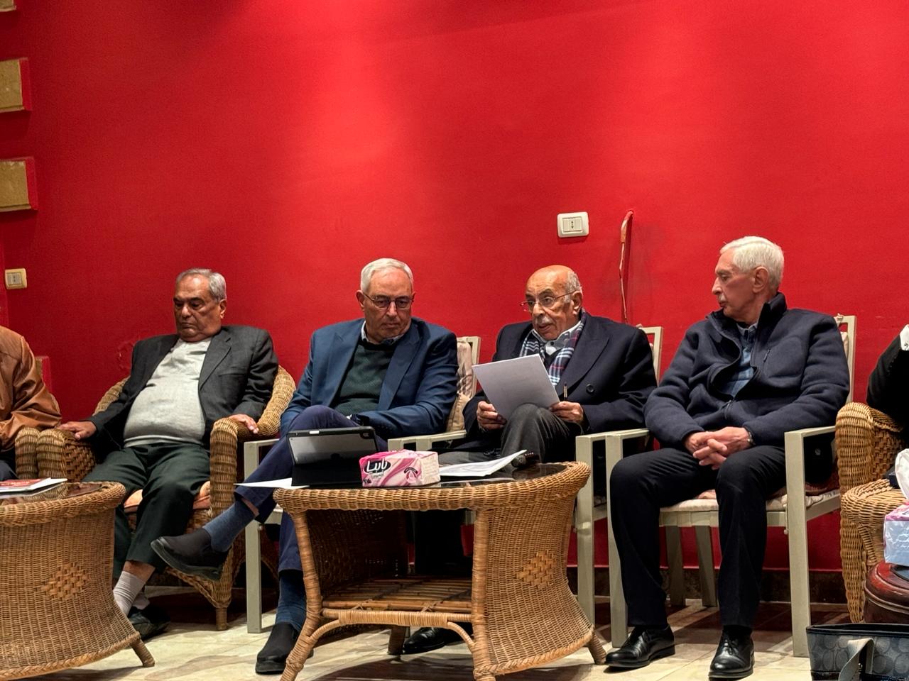 الدكتور مفيد شهاب يتحدث في صالون جمال الدين الثقافي عن دور المؤسسات التشريعية في ترسيخ دولة القانون