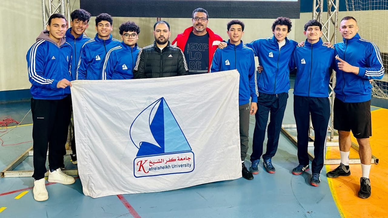 ابطال مصارعة جامعة كفرالشيخ يحصدون ثلاث ميداليات ببطولة الشهيد الرفاعي الـ 51