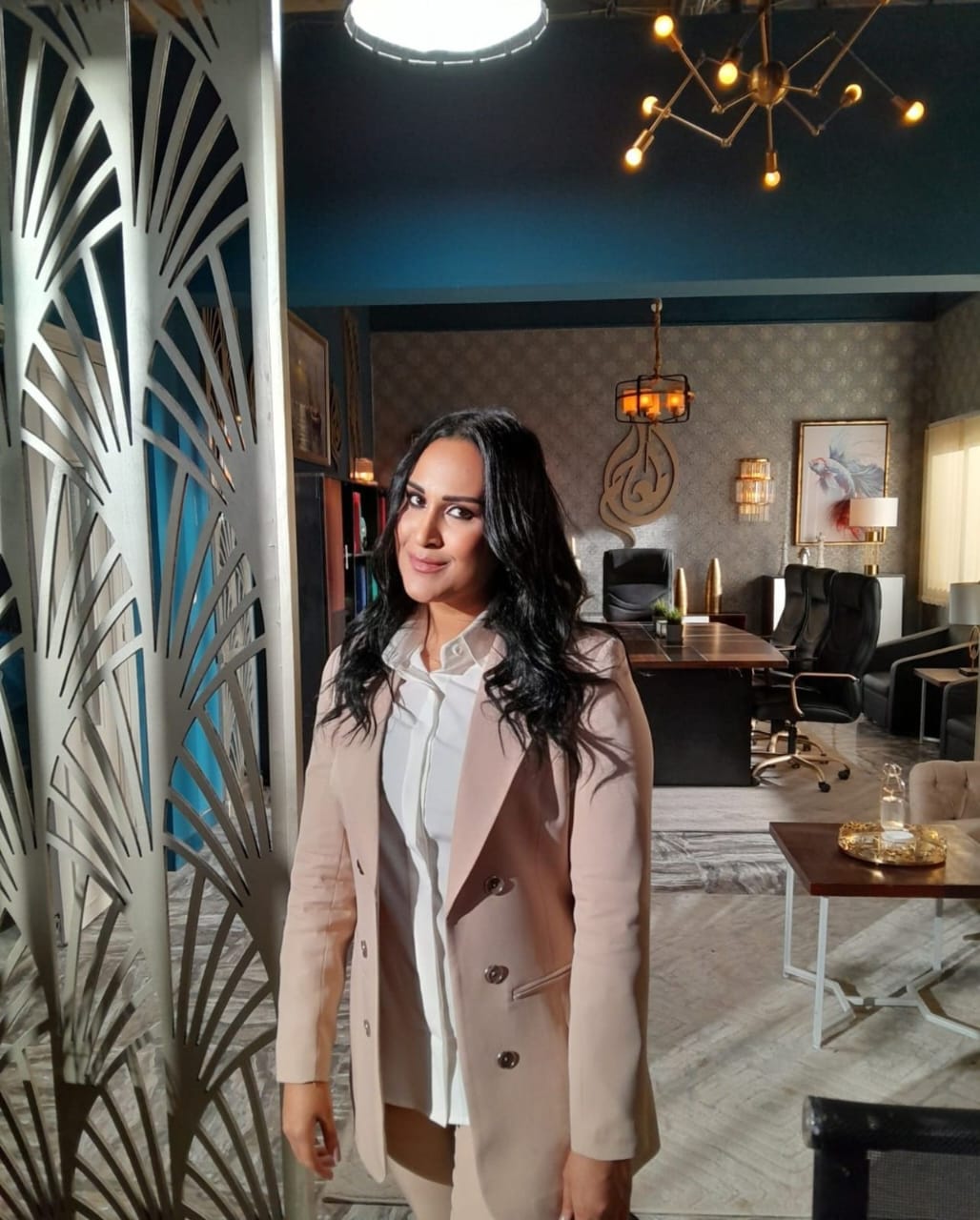 برلنتي فؤاد محامية «مصطفى شعبان» في الحلقات الأخيرة من المعلم