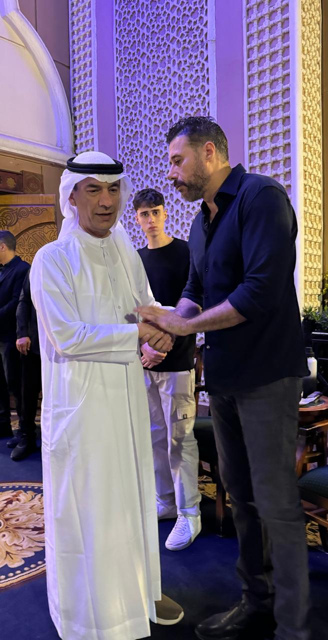 رئيس دائرة الثقافة ينقل تعازي حاكم الشارقة في وفاة الفنان المصري صلاح السعدني