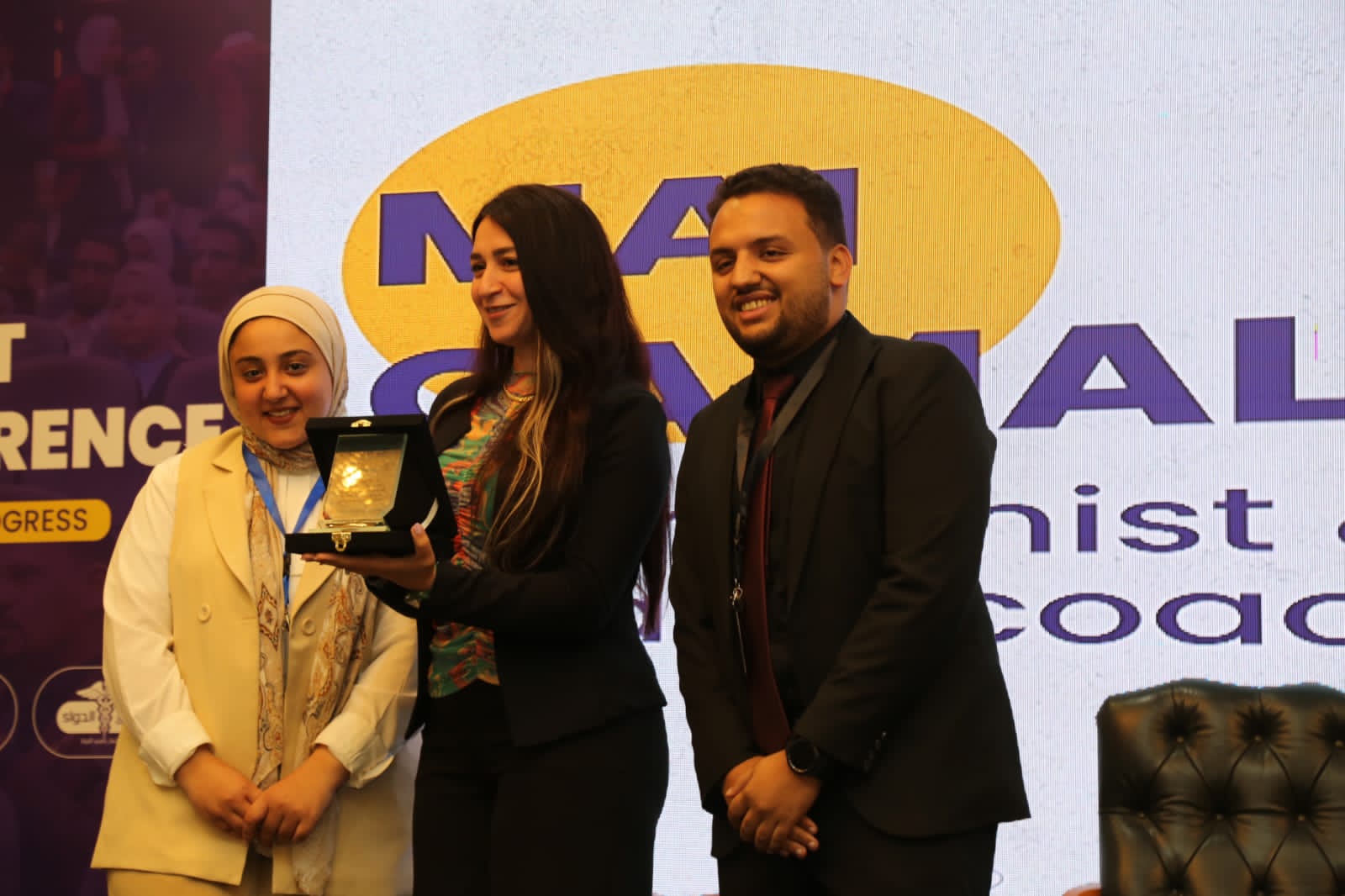 الاتحاد المصري لطلاب كلية الصيدلة ينظم مؤتمره الصحفي الثالث والقمة المهنية.