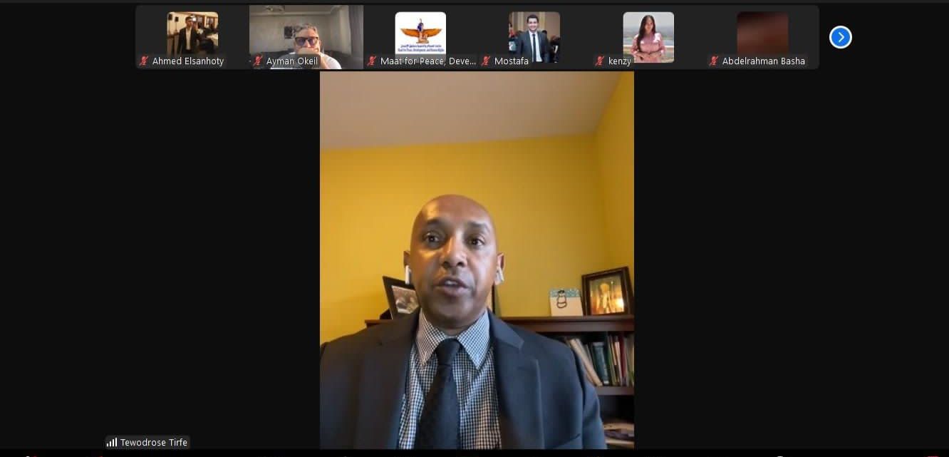 ماعت تناقش تأثير الدعم العسكري المُقدم للحكومة الإثيوبية على إنتهاكات مبادئ القانون الدولي الإنساني