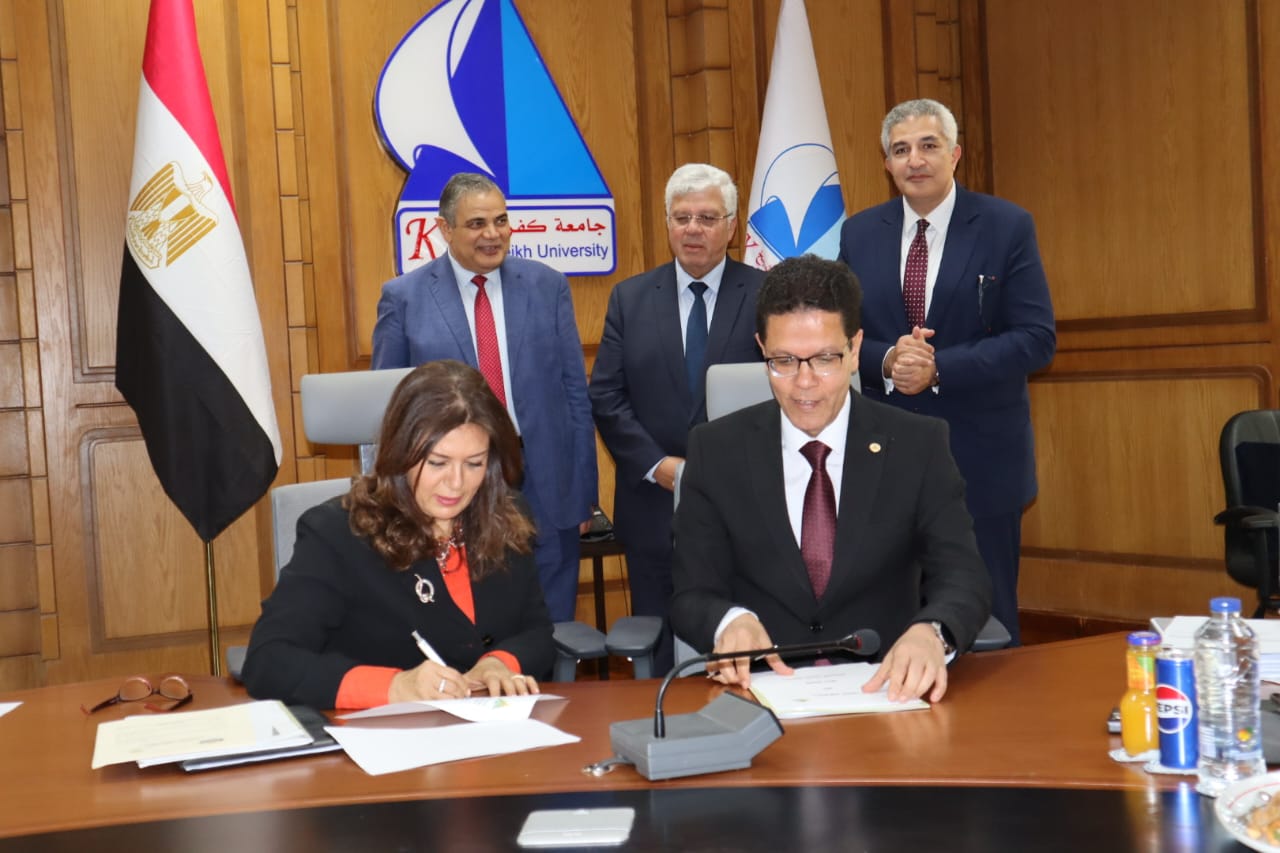 بروتوكول تعاون بين جامعة بنها وجامعة مدينة السادات