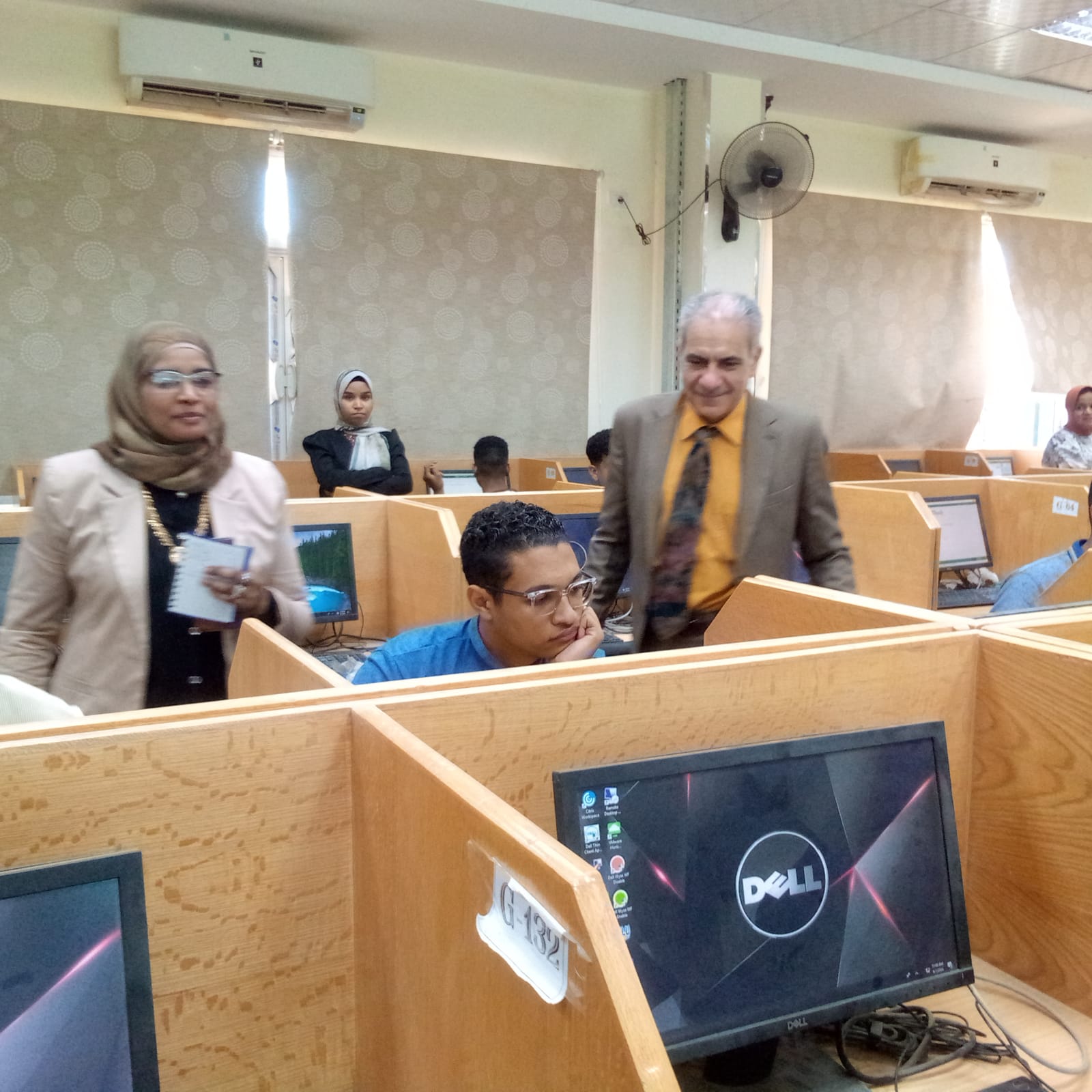 امتحانات كلية التمريض والمعهد الفني تمريض تسير بشكل منتظم ولا توجد شكاوي