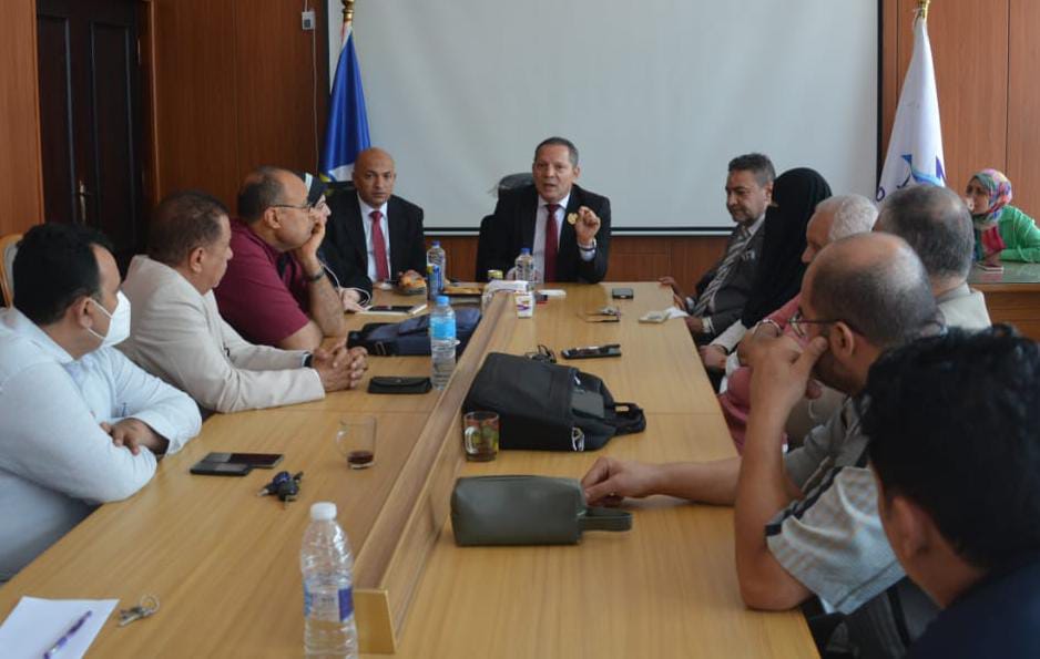 الدكتور حمدان ربيع رئيس جامعة دمياط الدعم المستمر لكلية الطب لإعداد خريج ذو كفاءة وقدرة تنافسية محلياً ودولياً 