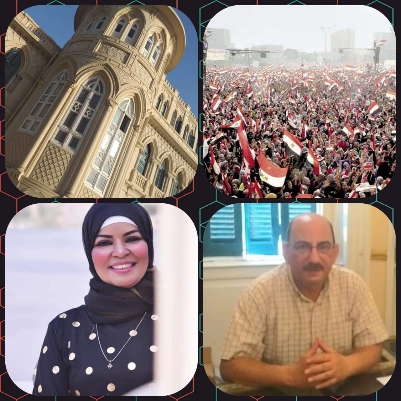 مكتبة القاهره الكبرى تحتفل بثورة 30 يونيو بمعرضا فنيا