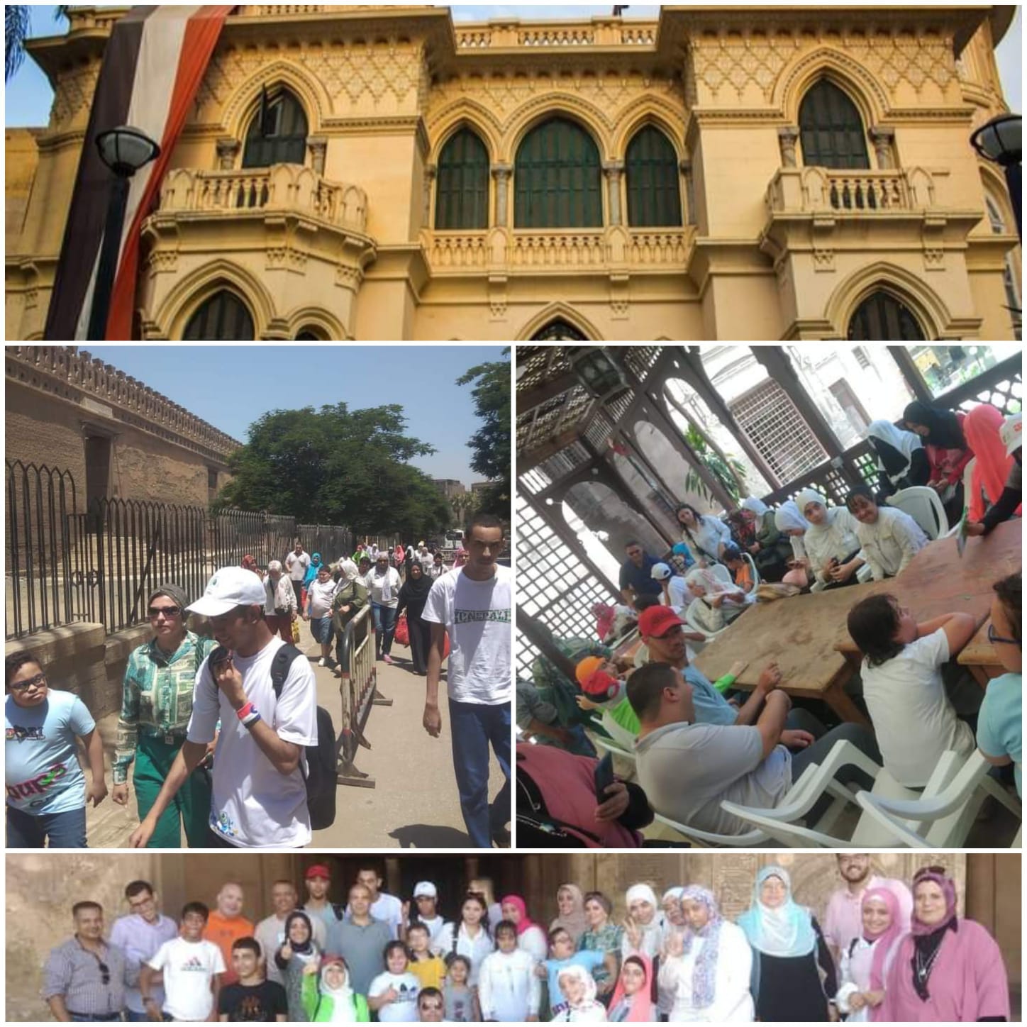 جامع ابن طولون ومتحف جاير اندرسون يستقبلان ذوى الهمم وورش ضمن فعاليات مكتبة القاهره مبادرة اعرف بلدك 