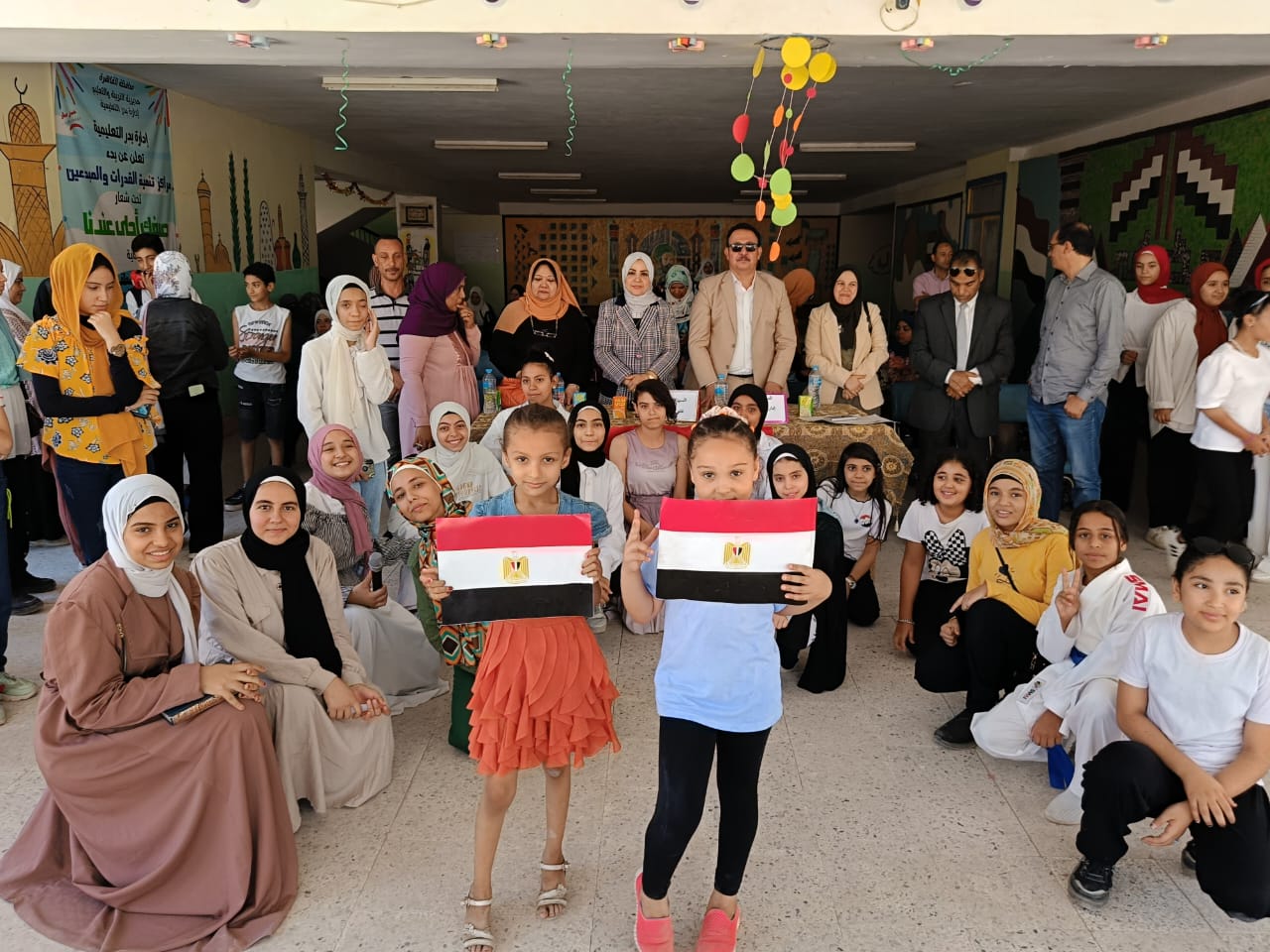 مدرسه طبري بدر تنظم احتفالية بذكرى ثورة ٣٠ يونيو