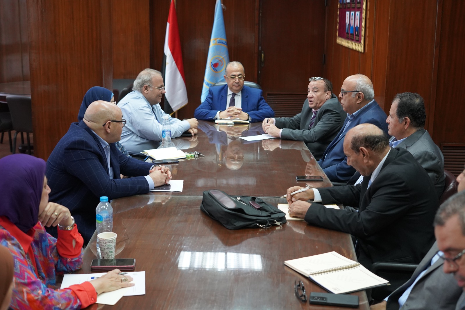 معهد تيودور بلهارس للأبحاث يستقبل وفداً من مركز بحوث وتطوير الفلزات لبحث سُبل التعاون المشترك