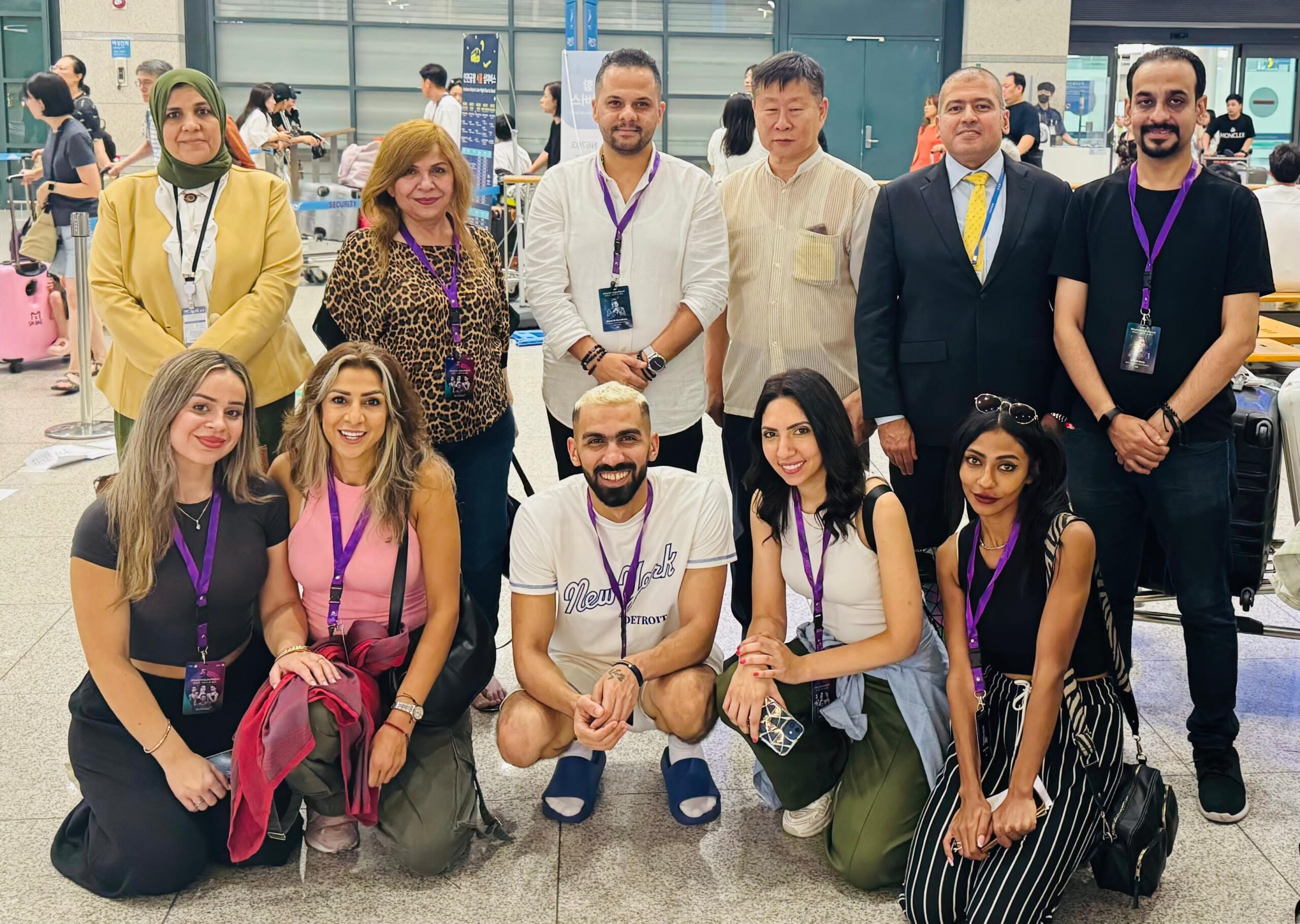 نائب السفير المصري بكوريا الجنوبية يستقبل وفد العرض المسرحي “جسم وأسنان وشعر مستعار” 