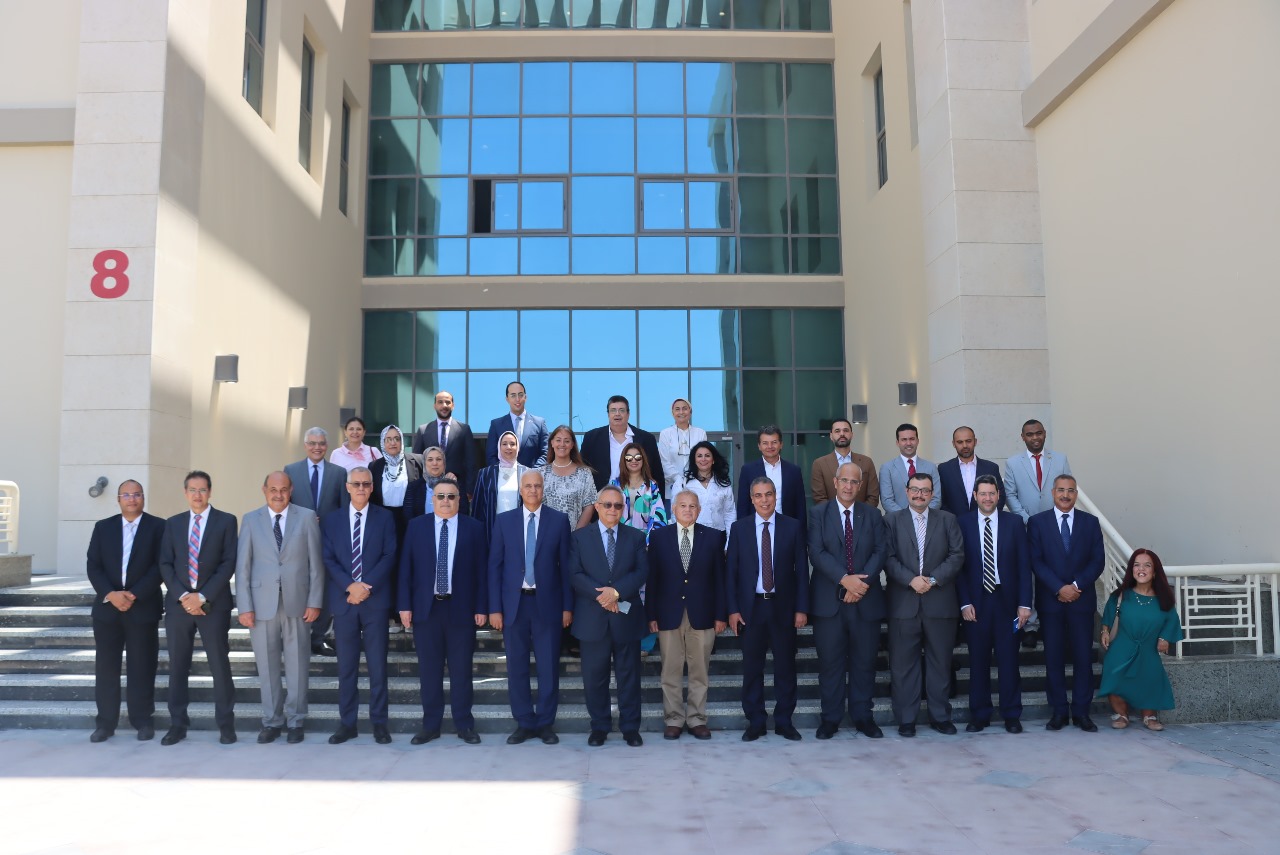 افتتاح سفارة المعرفة بجامعة العلمين الدولية