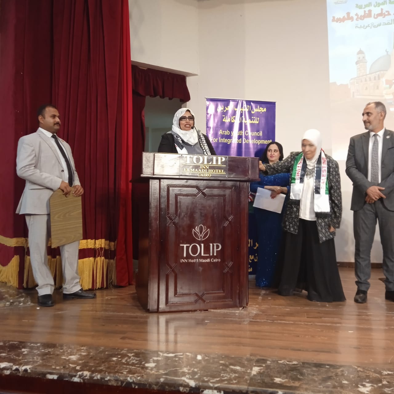 عروض أزياء من التراث المصري والتراث الفلسطيني في ختام مبادرة مجلس الشباب العربي للتنمية المتكاملة