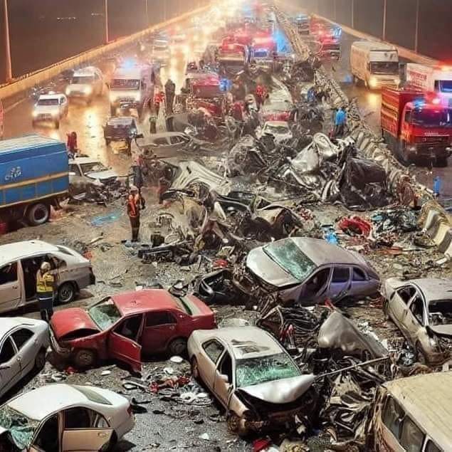 الصحة: الدفع بـ12 سيارة إسعاف لموقع حادث تصادم في محيط ميدان الرماية بالجيزة