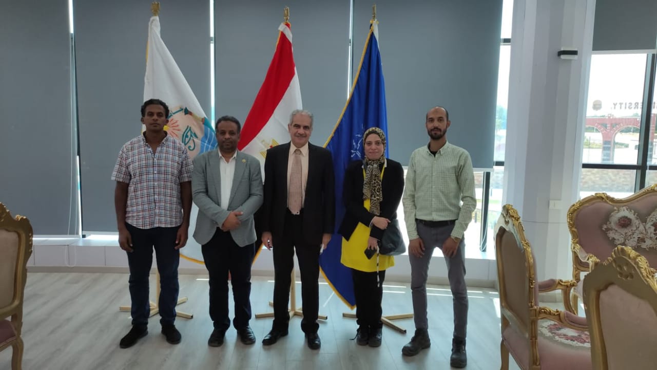 وفد نقابة المهندسين بأسوان يزور جامعة أسوان لبحث سبل التعاون المشترك