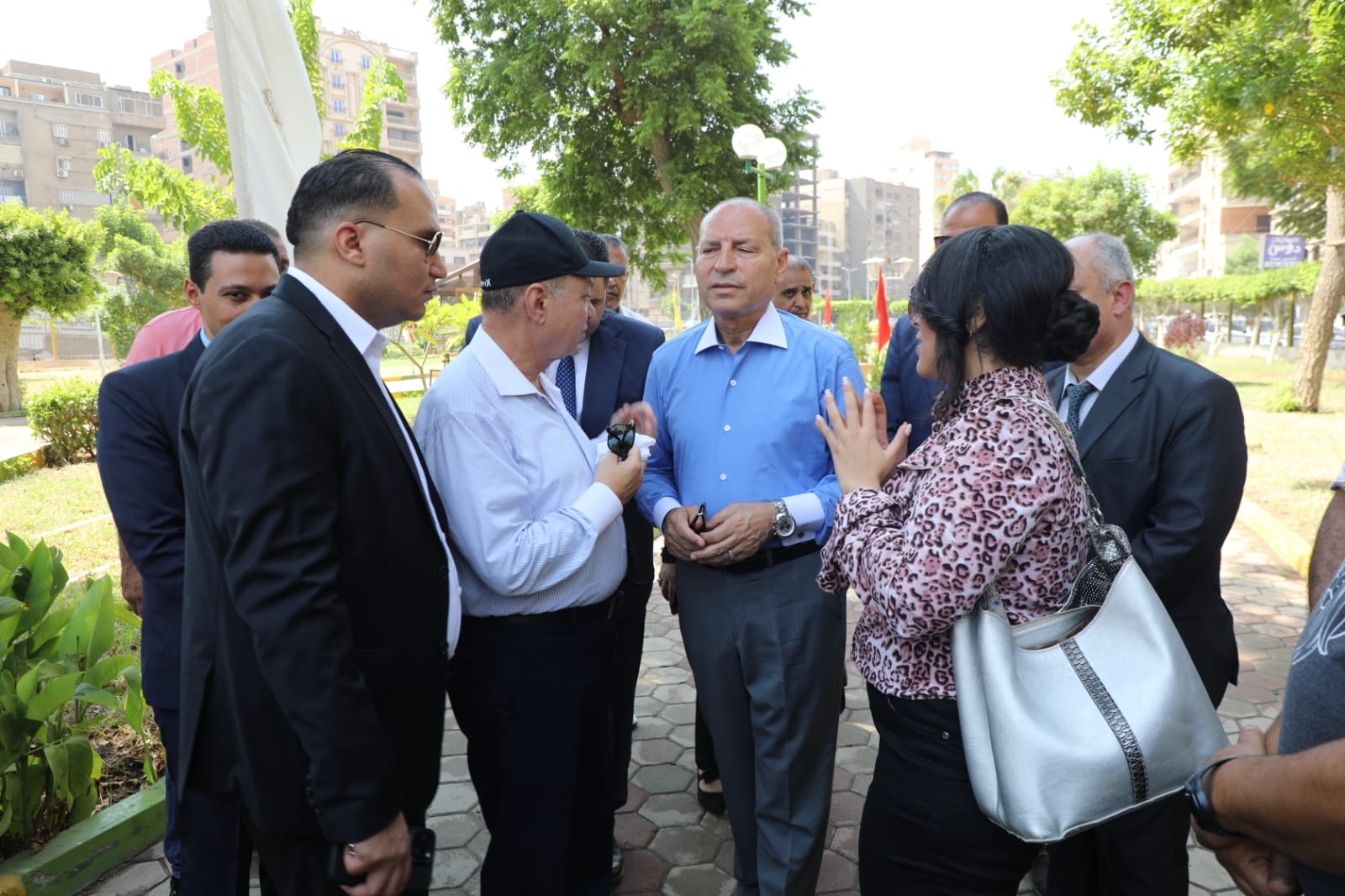 محافظ القاهرة يتفقد حديقة ابن سندر بعد الإنتهاء من أعمال تطويرها