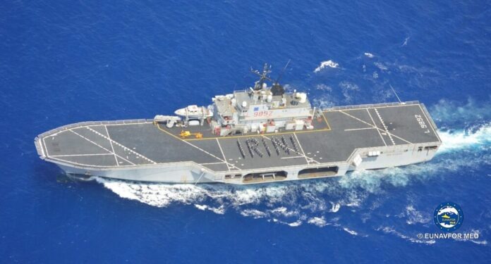 تركيا ترفض السماح لـ”إيريني” بتفتيش سفينة متجهة لليبيا للمرة الثانية عشرة