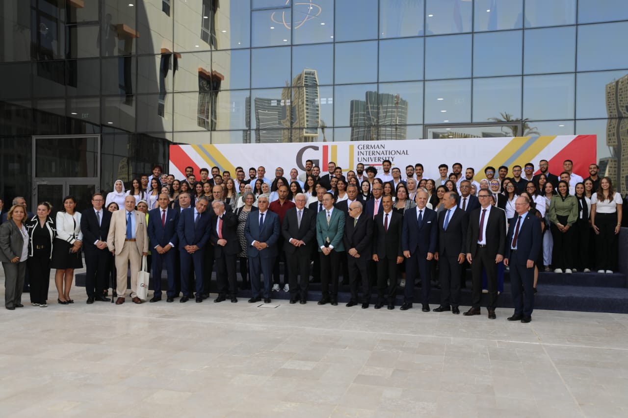 رئيس جمهورية ألمانيا الاتحادية ووزير التعليم العالي والبحث العلمي يشهدان الافتتاح الرسمي للجامعة الدولية الألمانية بالعاصمة الإدراية الجديدة