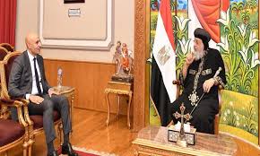 قداسة البابا يستقبل وزير التربية والتعليم لبحث سبل التعاون في وضع القيم والمبادئ الدينية المشتركة ضمن مناهج التربية الدينية