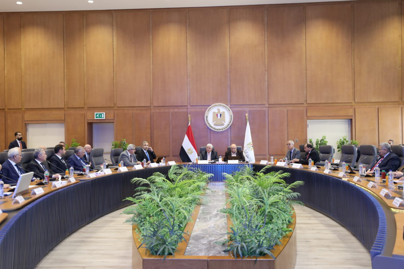 وزير التعليم العالى يرأس اجتماع مجلس الجامعات الخاصة
