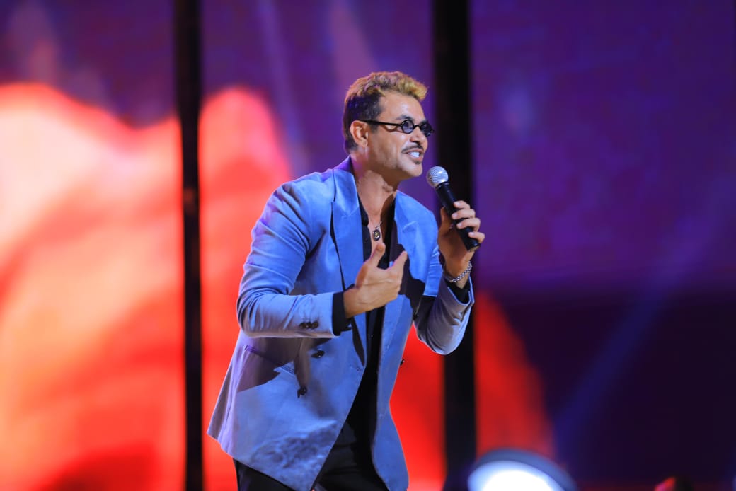 سامو زين يتالق في حفل سكاي دريم بالعاصمة الإدارية