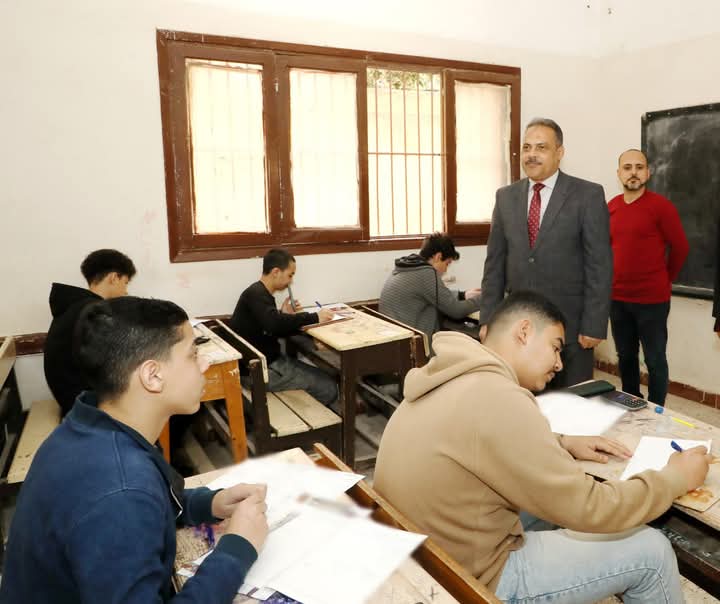 محافظ_الشرقية يتفقد لجان إمتحانات الشهادة الإعدادية بمدرستي الناصرية الإعدادية المشتركة والزقازيق الإعدادية بنات بمدينة الزقازيق