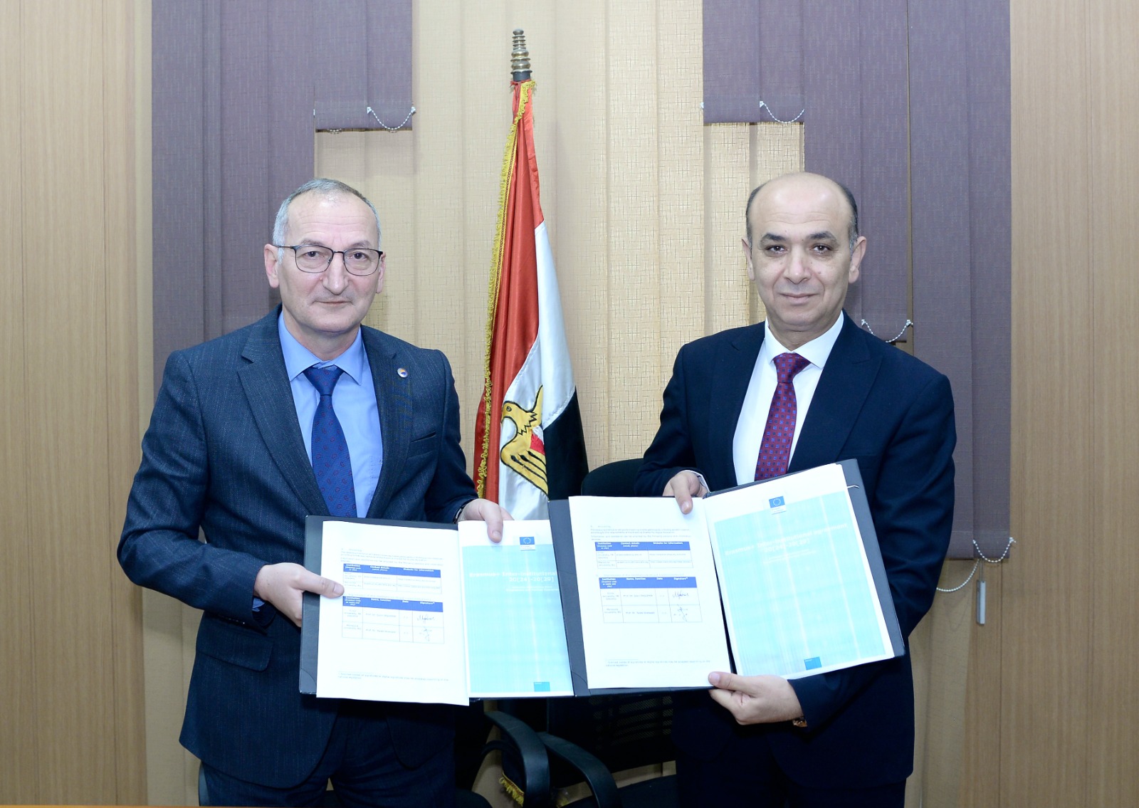 مذكرة تفاهم بين جامعتي المنصورة وسينوب التركية في إطار برنامج الإيراسموس للتبادل الطلابي وتمويل المشروعات البحثية المشتركة