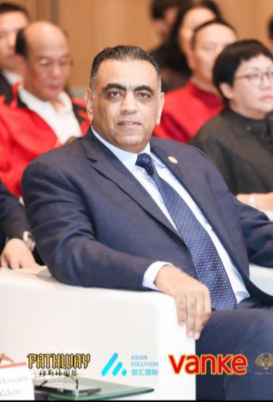 اللواء حسام بدرالدين يدعو الشركات الصينية للانطلاق نحو الأسواق العالمية خاصه مصر والدول العربيه