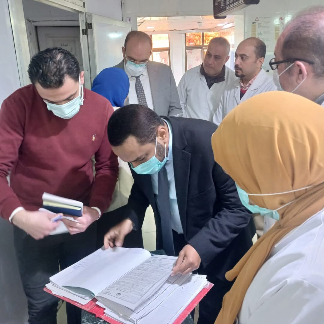 وكيل صحة الدقهلية يستقبل مساعد الوزير لشؤون المشروعات والمبادرات الرئاسية