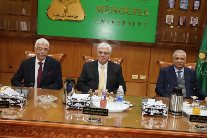 وزير التعليم العالي يؤكد علي الدور الحيوي الذي تلعبه جامعة المنوفية في مجال التعليم والبحث العلمي