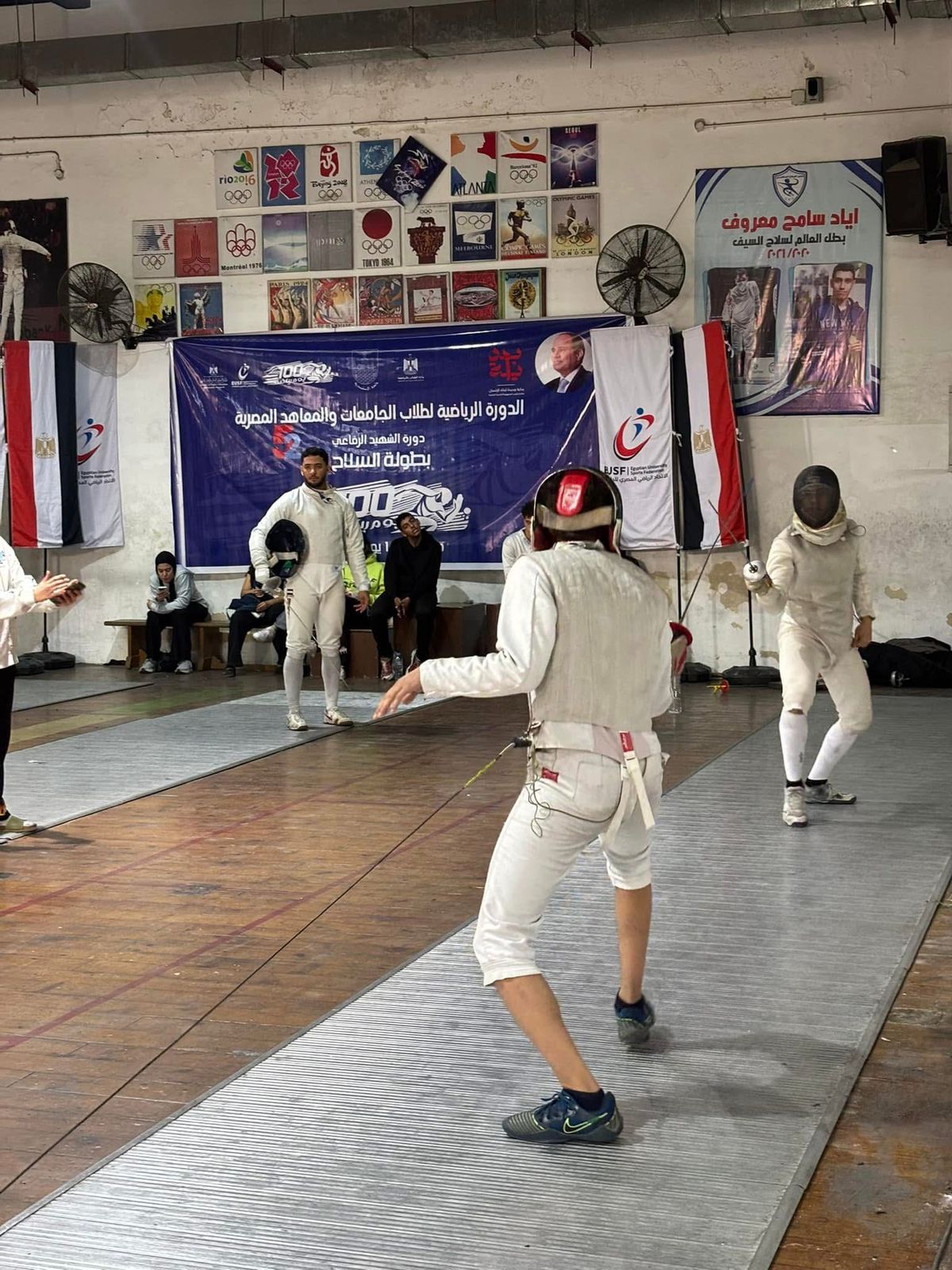 إعلان نتائج بطولة المبارزة بالدورة الرياضية للجامعات والمعاهد العليا رقم (٥٢) الشهيد الرفاعي