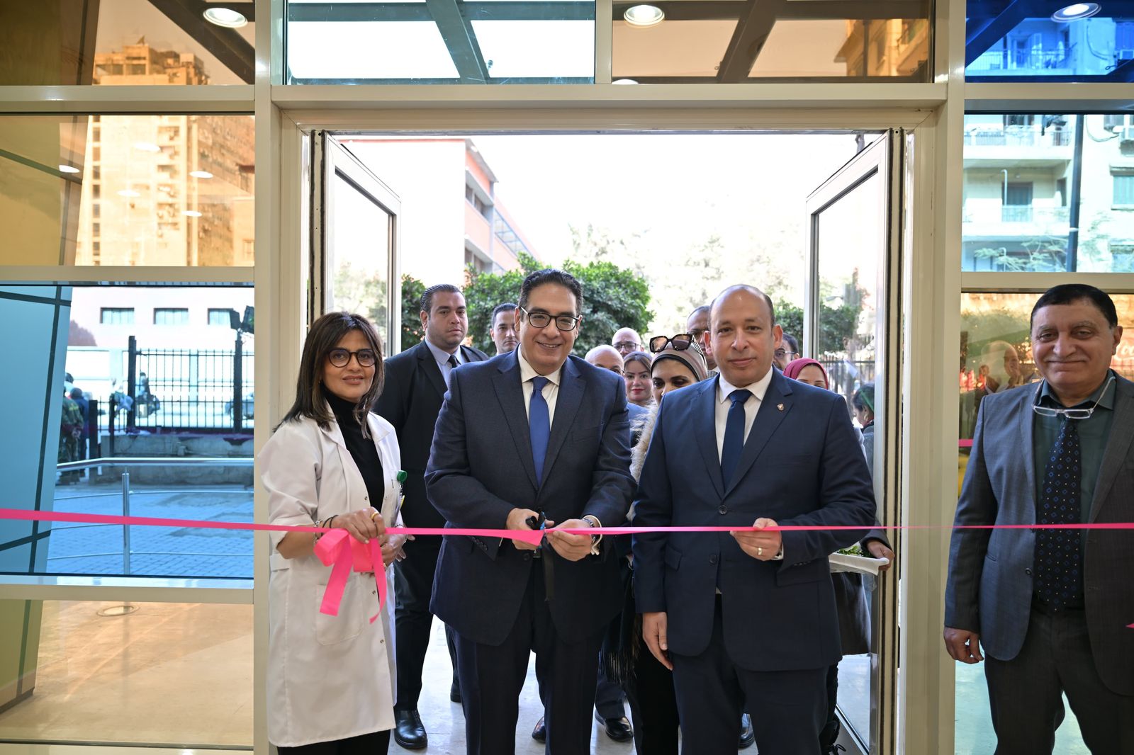 افتتاح بعض مشروعات التطوير والتجديد بمستشفى أبو الريش الياباني بتكلفة بلغت 47 مليون جنيه