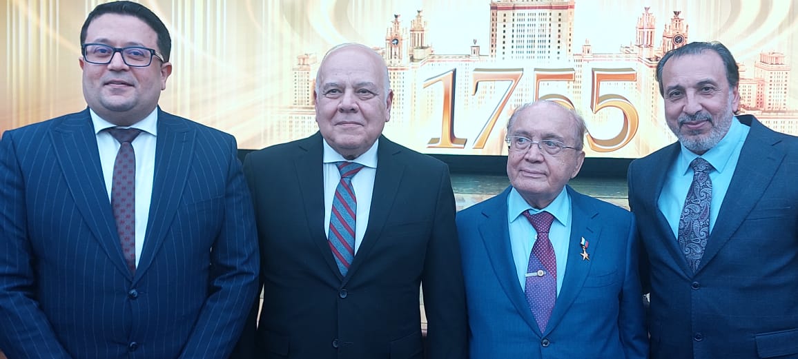 بمشاركه الدكتور عمرو سلامه الأمين العام للجامعات العربيه: جامعة موسكو تحتفل ب270 عاما علي تأسيسها في احتفالية تاريخية