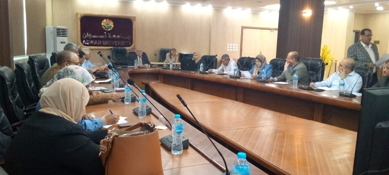 جامعة أسوان تناقش التبادل الطلابي والبرامج التعليمية الحديثة بالتعاون مع الجامعات العالمية