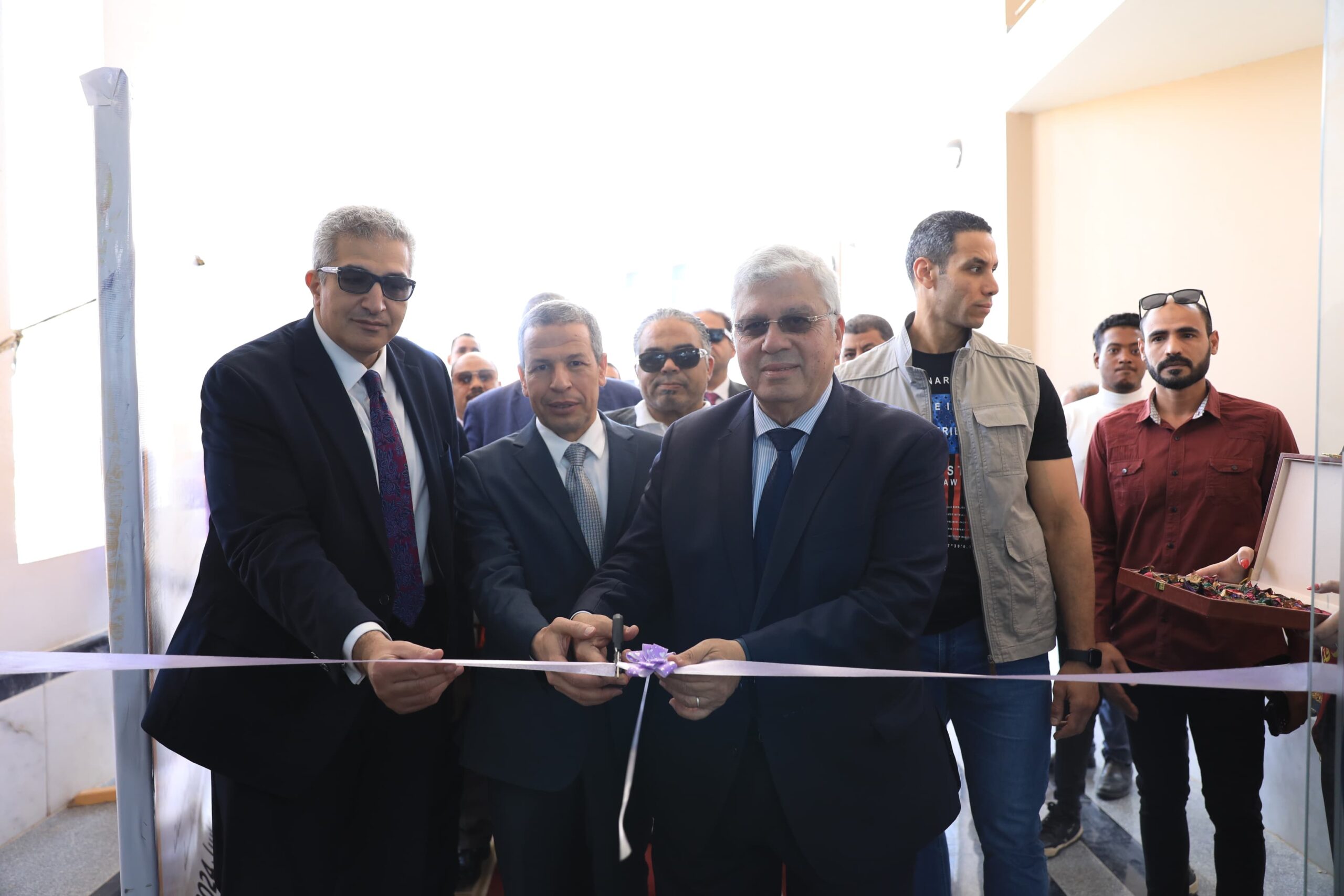 وزير التعليم العالي يفتتح كلية السياحة والفنادق بجامعة الغردقة