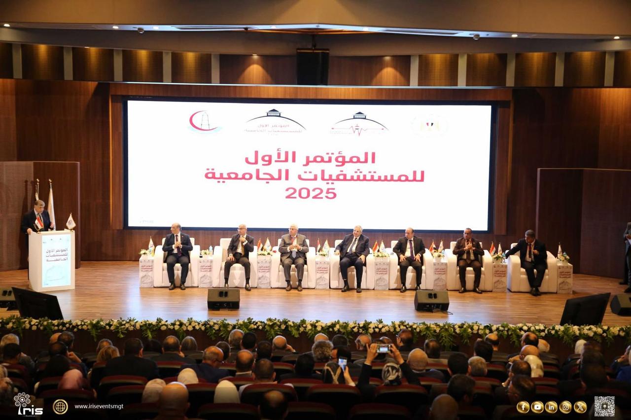 جامعة المنصورة تحصد درع نجمة المستشفيات الجامعية