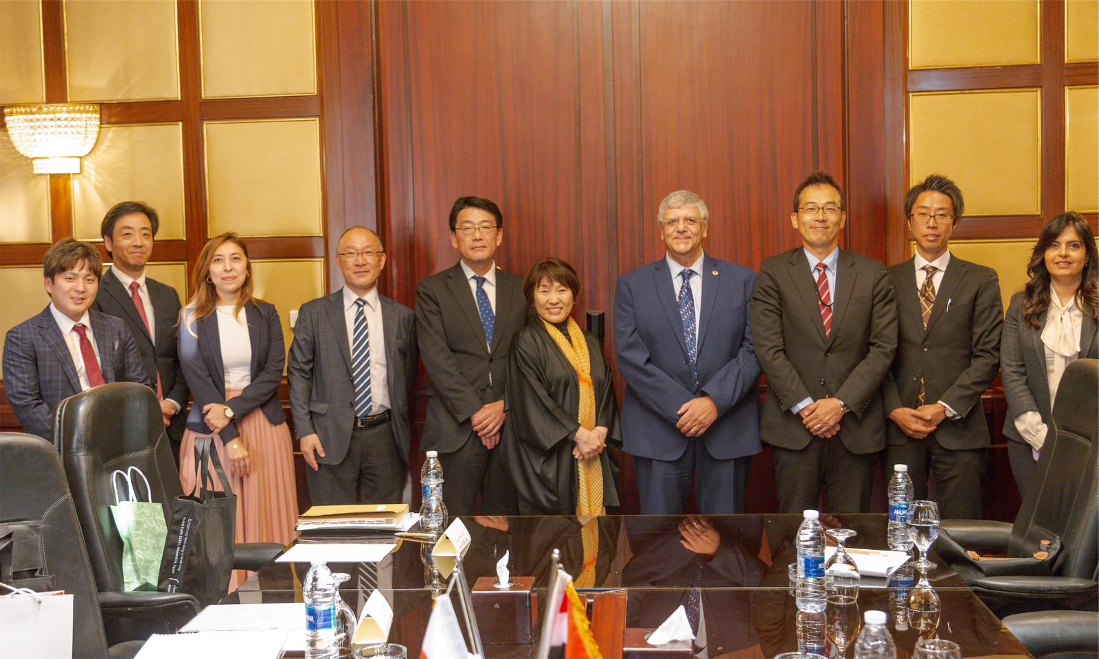 رئيس الجامعة المصرية اليابانية يبحث مع وزيرة التعليم اليابانية سبل دعم التعاون الأكاديمي