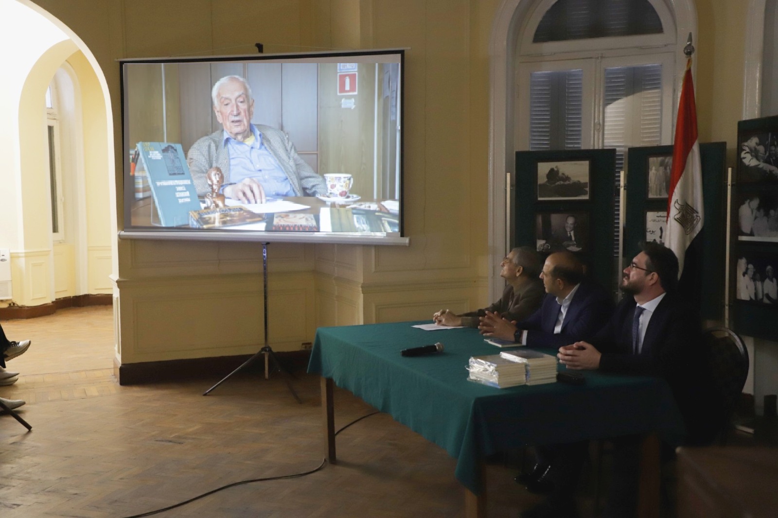 رسالة من روسيا في احتفالية السد العالي