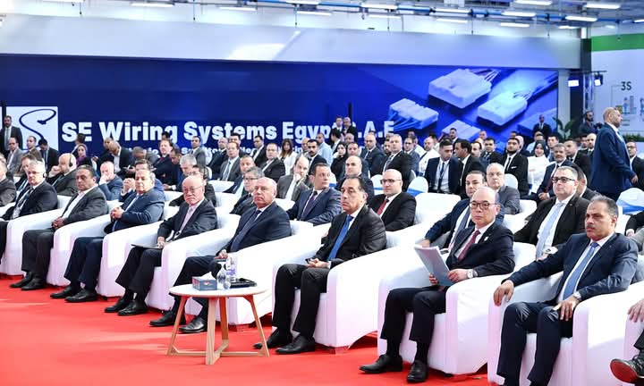رئيس الوزراء يشهد فعاليات افتتاح المصنع الجديد لـ “سوميتومو” العالمية لإنتاج الضفائر الكهربائية للسيارات بالعاشر من رمضان