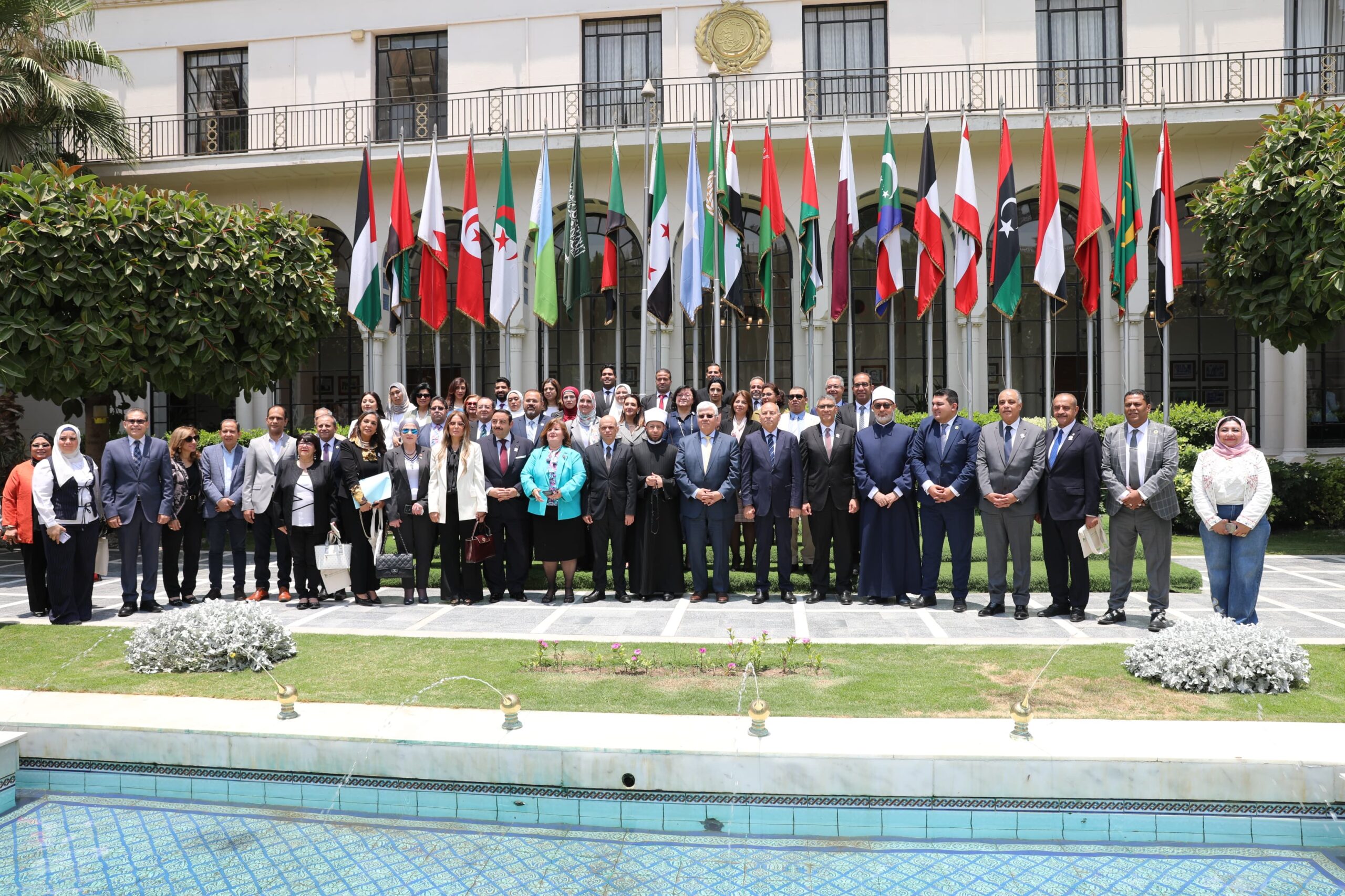 برعاية مجلس الوزراء وجامعة الدول العربية: “نيابة عن رئيس مجلس الوزراء”
